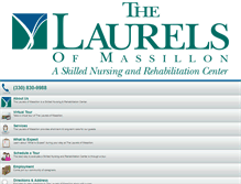 Tablet Screenshot of laurelsofmassillon.com